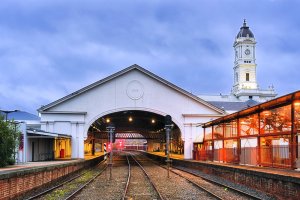 Melbourne Private Tours Historic train station in Ballarat regional Victoria