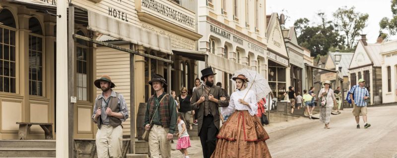 Sovereign Hill – dressed up